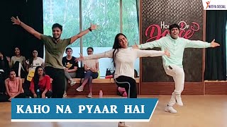 Energetic 😍 Dance Performance  Kaho Na Pyaar Hai  Sitaron Ki Mehfil  Natya Social [upl. by Anirret]