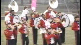 Jasper High School Band 1991  UIL Region 10 Marching Contest [upl. by Alleda]