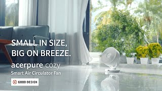 30 sec｜Acerpure Cozy Smart Air Circulator Fan ｜ Small in size Big on breeze｜Acer [upl. by Eiramaneet]