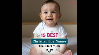 15 Christian Boy Names That Start With J  Christian Boy Names Starting with J  Biblical Boy Names [upl. by Anilecram]