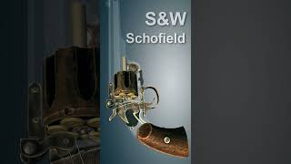 Smith amp Wesson Model 3 Schofield Revolver shorts [upl. by Golter]