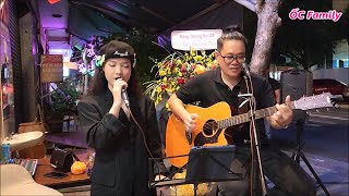 Beautiful Girl Singing With Vietnamese Acoustic Band So Wonderful 5  ỐC Family [upl. by Gusti]