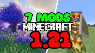 7 MODS para Minecraft 121 JAVA [upl. by Roselle499]