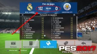 O que acontece se você fizer MAIS DE 100 GOLS EM UMA PARTIDA  PES 2017 [upl. by Brigitta]