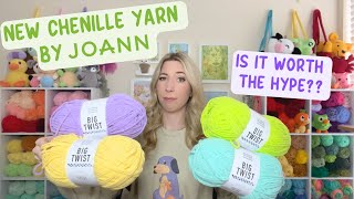 Yarn Review Joanns Big Twist Posh  Worth the Hype [upl. by Yle937]