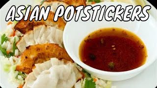 POTSTICKERS Gyoza Recipe  Japanese Food [upl. by Lebasy881]