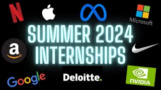 2024 Summer Internships  PayPal NVIDIA Lyft [upl. by Vonny]