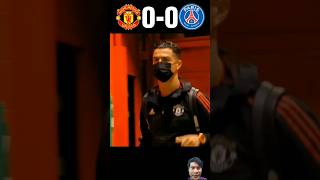 Manchester united vs PSG football mbappevsmessi psg neymar shorts [upl. by Erasmo]