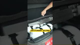 Tata Nexon iCNG Boot Space Test with CNG [upl. by Cicero]