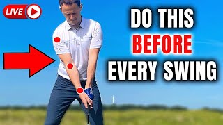 The Golf Swing is So Much Easier When You Know This  Live Golf Lesson [upl. by Hnil89]