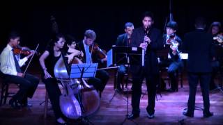 GBottesini  Grand Duo for Clarinet and Doublebass  Cristiano Costa e Natália Terra [upl. by Irep531]