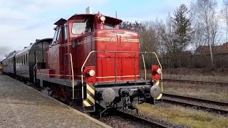 Einfahrt V 60 734 in Mellrichstadt Bahnhof [upl. by Vyky720]