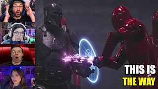 FANS REACT to Paz Vizsla Death Scene  The Praetorian Guards Kill Paz Vizsla  The Mandalorian 3x7 [upl. by Jacobs]