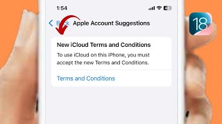 New iCloud Terms and Conditions iOS 18 [upl. by Sumahs553]