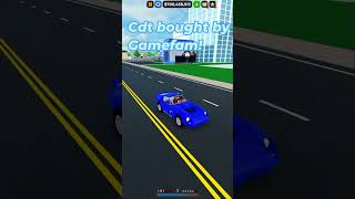 Car dealership tycoon is bought by GameFam roblox cardealershiptycoonroblox cardealershiptycoon [upl. by Jacki]