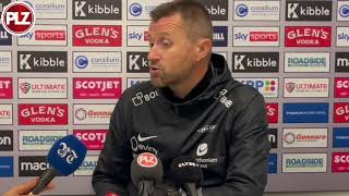 Brann boss Eirik Horneland dismissed the ill feeling after St Mirrens leveller [upl. by Devitt]