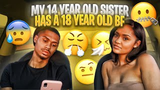 MY 14 YEAR OLD SISTER HAS A 18 YEAR OLD BOYFRIEND I CAN’T BELIEVE THIS MUKBANG [upl. by Ursal892]