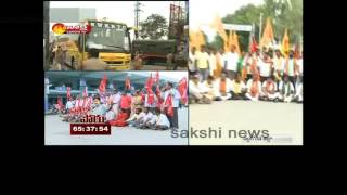 Telangana Bandh Continues In Nalgonda District [upl. by Saks]