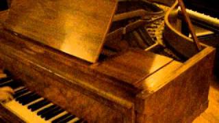 Gustav Hagspiel Walnut Baby Grand Piano Demonstrated For Sale [upl. by Barger219]