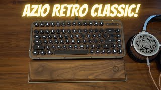 Azio Retro Classic Mechanical Keyboard Review [upl. by Constantine]