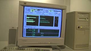 Impulse Tracker MSDOS Music Player on 486 Computer in the BACKROOMS DOScember [upl. by Spiros]