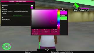 LUA Colorir interface e HP do jogador  GTA SAMP [upl. by Richel708]