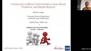 Introduction to Bilevel Optimization Linear Bilevel Problems and Maybe Beyond  Part 12 [upl. by Dripps846]