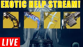 LIVE  Destiny 2 HELP STREAM WISH ENDER CONDITIONAL FINALITY XENOPHAGE  MORE [upl. by Maze595]