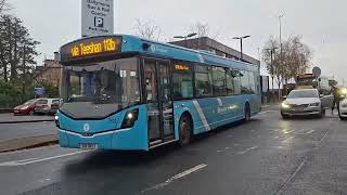 Christmas day 2 buses at ballymena station [upl. by Nirre]