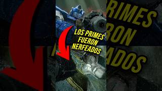 Los Primes fueron NERFEADOS transformers transformersone megatron optimusprime shorts [upl. by Icaj668]