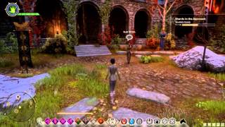 Dragon Age Inquisition Upgrading the Skyhold Keep Garden to Chantry [upl. by Rukna740]