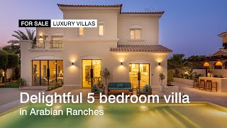 5 bedroom villa in Alvorada Arabian Ranches  haus amp haus  Dubai Real Estate [upl. by Gertruda]