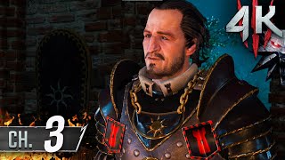 The Witcher 3 Wild Hunt 4K60fps 100 Death March Difficulty Part 3  Lilac and Gooseberries [upl. by Monte846]