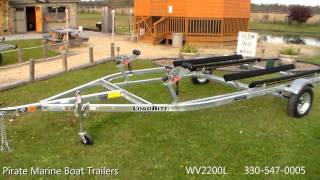 Load Rite WV2200L by Pirate Marine Boat Trailers [upl. by Kcirdahc]