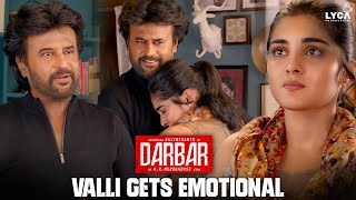 Darbar Hindi  Valli Gets Emotional  Rajinikanth  Nayanthara  Nivetha Thomas  Lyca [upl. by Liamaj]