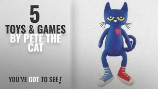 Top 10 Pete The Cat Toys amp Games 2018 MerryMakers Pete the Cat Plush Doll 145Inch [upl. by Eissirk]