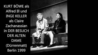 In Memoriam Inge Keller Der Besuch der Alten Dame 1999 Audio [upl. by Rivkah]