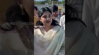 Telugu Actress Nivetha Thomas Natural Look [upl. by Sanjay]