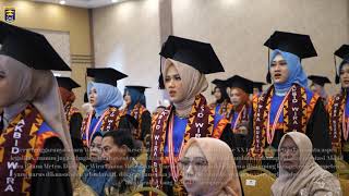 Asisten II Kota Metro Hadiri Wisuda Nakes Akbid Wira Buana 26092024 [upl. by Yrac]