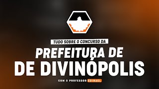 CONCURSO PREFEITURA DE DIVINÓPOLIS  PLANEJAMENTO DE ESTUDOS [upl. by Aehta]