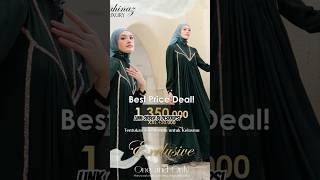 Ready shahinaz luxury emerald dan hitam uxuryafas syeenstore syeenhijab [upl. by Koball]