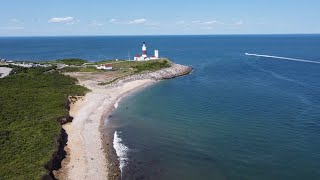 Montauk New York 4K Drone Footage [upl. by Ajna]