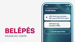 MBH Bank App  Belépés [upl. by Lerej]