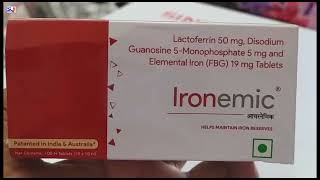 Ironemic Tablet  Ironemic Tablet Uses Side effects benefits dosage Review in Hindi  Ironemic Tab [upl. by Nnylyaj]