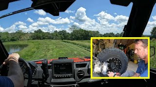 Polaris Ranger Northstar Ultimate and BF Goodrich KM3s Field testing [upl. by Edas]