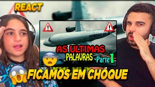 REACT🔴 Caixa Preta  Áudio das Últimas Palavras de Pilotos em Queda de AviõesPARTE 1  FALA DE TUDO [upl. by Lynette]