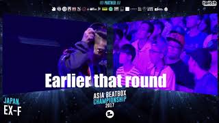 Asia Beatbox Championship 2017  Funny Judges Reaction [upl. by Essinger865]