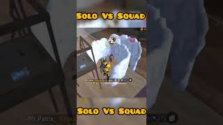 Solo vs Squard By Patrixforyou foryoubage freefirehighlight freefire brandedff [upl. by Denman]