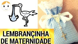 COMO FAZER LEMBRANCINHA DE MATERNIDADE PARA MENINO DRICA TV [upl. by Anerok]