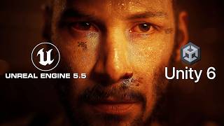 UNREAL ENGINE 55 vs UNITY 6  Insane NextGen Graphics and Best New Tech Demos [upl. by Heins91]